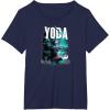 imageStar Wars  Yoda Do or Do Not TShirtNavy Blue
