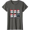 imageStar Wars Darth Vader Bah Humbug Holiday TShirtAsphalt Grey