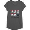 imageStar Wars Darth Vader Bah Humbug Holiday TShirtAsphalt Grey