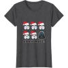 imageStar Wars Darth Vader Bah Humbug Holiday TShirtDark Heather Grey