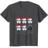 imageStar Wars Darth Vader Bah Humbug Holiday TShirtDark Heather Grey