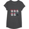 imageStar Wars Darth Vader Bah Humbug Holiday TShirtDark Heather Grey