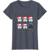 imageStar Wars Darth Vader Bah Humbug Holiday TShirtHeather Blue