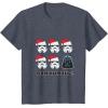 imageStar Wars Darth Vader Bah Humbug Holiday TShirtHeather Blue