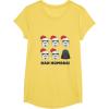 imageStar Wars Darth Vader Bah Humbug Holiday TShirtLemon Yellow