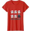imageStar Wars Darth Vader Bah Humbug Holiday TShirtRed