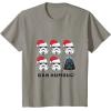 imageStar Wars Darth Vader Bah Humbug Holiday TShirtSlate Grey
