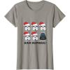 imageStar Wars Darth Vader Bah Humbug Holiday TShirtSlate Grey