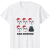 imageStar Wars Darth Vader Bah Humbug Holiday TShirtWhite