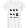 imageStar Wars Darth Vader Bah Humbug Holiday TShirtWhite
