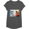 imageStar Wars Episode IX Resistance vs First Order TShirtAsphalt Grey