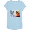imageStar Wars Episode IX Resistance vs First Order TShirtBaby Blue