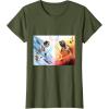 imageStar Wars Episode IX Resistance vs First Order TShirtOlive Green