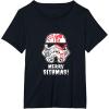 imageStar Wars Holiday Stormtrooper Merry Sithmas TShirtBlack