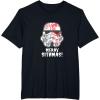 imageStar Wars Holiday Stormtrooper Merry Sithmas TShirtBlack