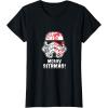 imageStar Wars Holiday Stormtrooper Merry Sithmas TShirtBlack