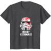 imageStar Wars Holiday Stormtrooper Merry Sithmas TShirtDark Heather Grey