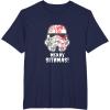 imageStar Wars Holiday Stormtrooper Merry Sithmas TShirtNavy Blue