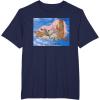 imageStar Wars In A Galaxy Fur Fur Away Chewbacca ampamp Dogs TShirtNavy Blue