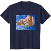 imageStar Wars In A Galaxy Fur Fur Away Chewbacca ampamp Dogs TShirtNavy Blue