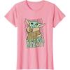 imageStar Wars The Mandalorian Grogu Precious Bounty Cutie TShirtPink