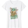 imageStar Wars The Mandalorian Grogu Precious Bounty Cutie TShirtWhite