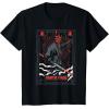 imageStar Wars The Phantom Menace Darth Maul Tarot Card TShirtBlack