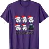 imageStar Wars Darth Vader Bah Humbug Holiday TShirtPurple