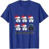 imageStar Wars Darth Vader Bah Humbug Holiday TShirtRoyal Blue