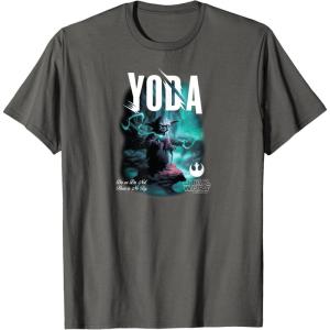imageStar Wars  Yoda Do or Do Not TShirtAsphalt Grey