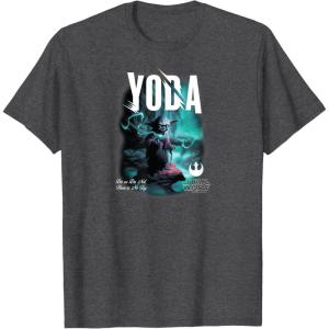 imageStar Wars  Yoda Do or Do Not TShirtDark Heather Grey