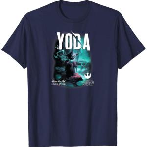 imageStar Wars  Yoda Do or Do Not TShirtNavy Blue