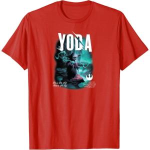 imageStar Wars  Yoda Do or Do Not TShirtRed
