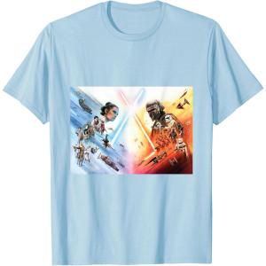 imageStar Wars Episode IX Resistance vs First Order TShirtBaby Blue