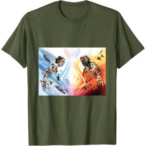 imageStar Wars Episode IX Resistance vs First Order TShirtOlive Green
