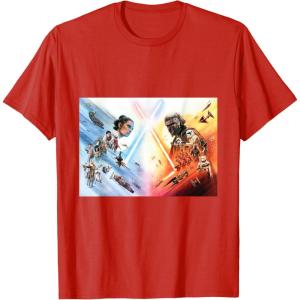imageStar Wars Episode IX Resistance vs First Order TShirtRed