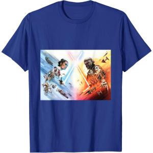 imageStar Wars Episode IX Resistance vs First Order TShirtRoyal Blue