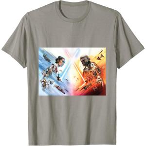 imageStar Wars Episode IX Resistance vs First Order TShirtSlate Grey