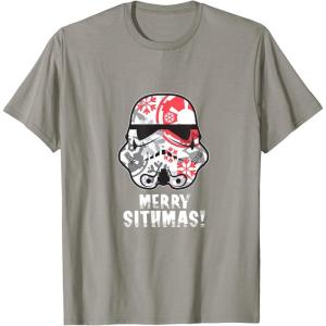 imageStar Wars Holiday Stormtrooper Merry Sithmas TShirtSlate Grey