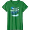 imageStar Wars  Merry Hothmas Holiday Style TShirtKelly Green
