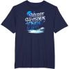 imageStar Wars  Merry Hothmas Holiday Style TShirtNavy Blue