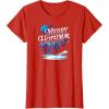 imageStar Wars  Merry Hothmas Holiday Style TShirtRed