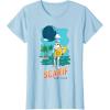 imageStar Wars Scarif Surf Club Stormtrooper At The Beach Poster TShirtBaby Blue