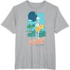 imageStar Wars Scarif Surf Club Stormtrooper At The Beach Poster TShirtHeather Grey