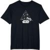 imageStar Wars  XWing and TIE Fighter Battle TShirtBlack