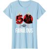 imageStar Wars 50th Birthday Party quot50 and Fabulousquot Darth Vader TShirtBaby Blue