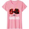 imageStar Wars 50th Birthday Party quot50 and Fabulousquot Darth Vader TShirtPink