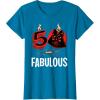 imageStar Wars 50th Birthday Party quot50 and Fabulousquot Darth Vader TShirtSapphire Blue