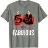 imageStar Wars 50th Birthday Party quot50 and Fabulousquot Darth Vader TShirtOlive Heather