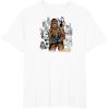 imageStar Wars  Chewbacca Warrior Pose TShirtWhite
